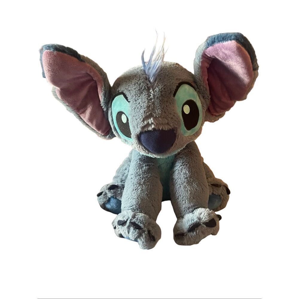 Disney Blue Pink Stitch Plush Alien Stuffed Animal Toy 14"